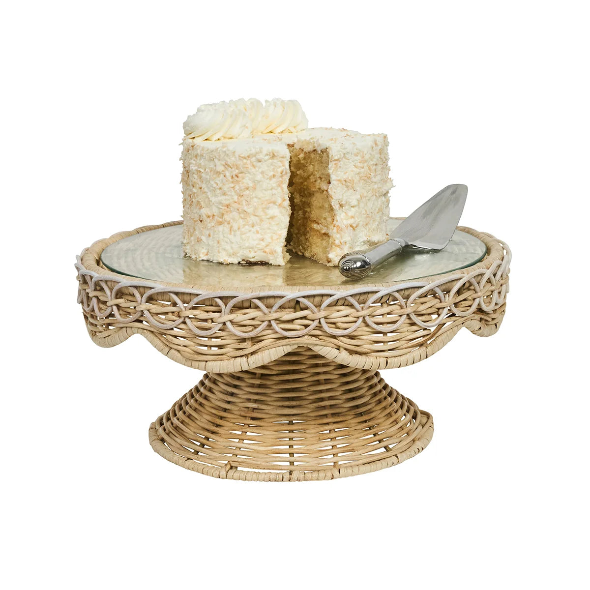 BMH - Rattan Cake Stand