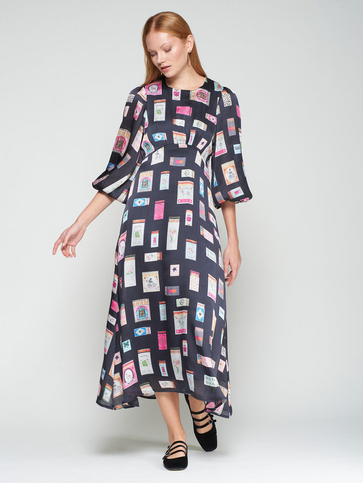 ERIN DRESS - MARINO PRINT