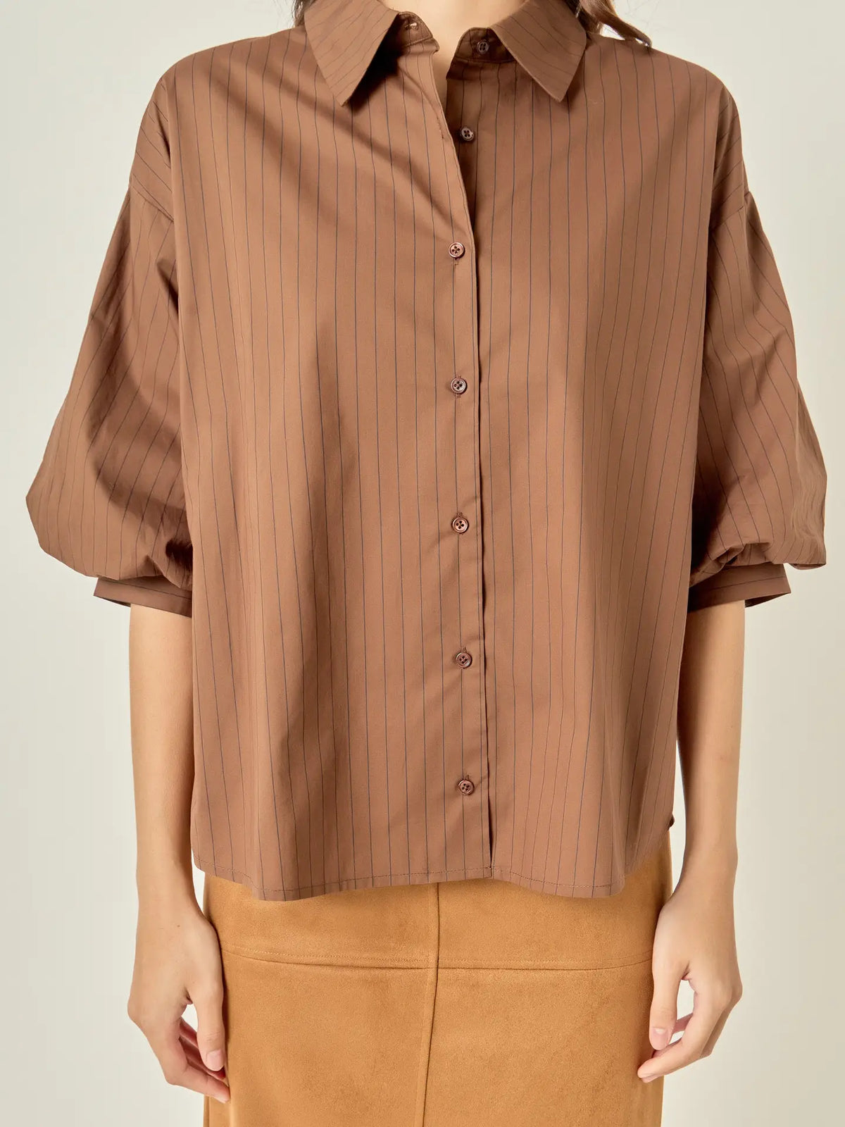 The Social Shirt - Espresso