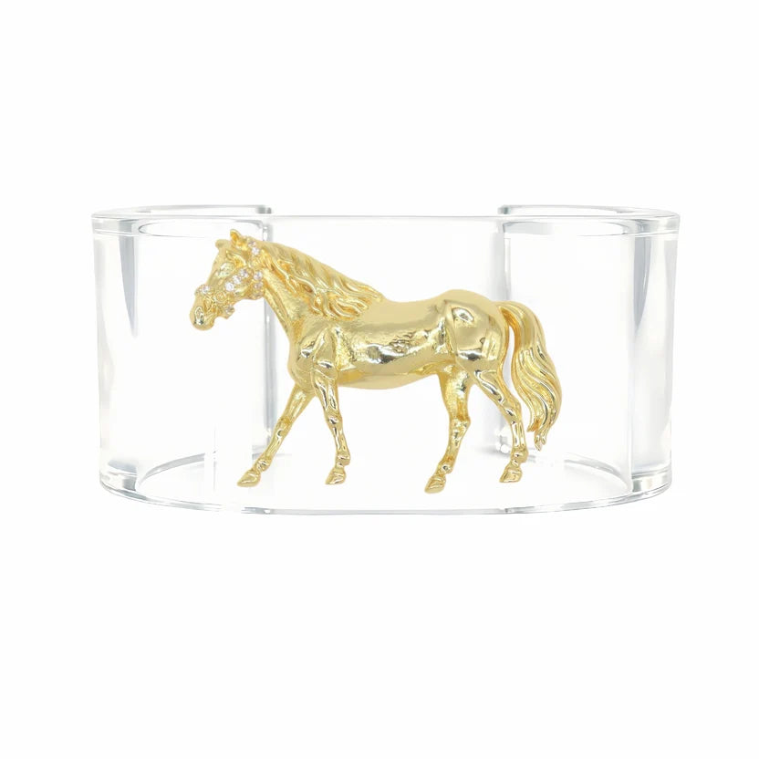 Horse Acrylic Cuff Bracelet