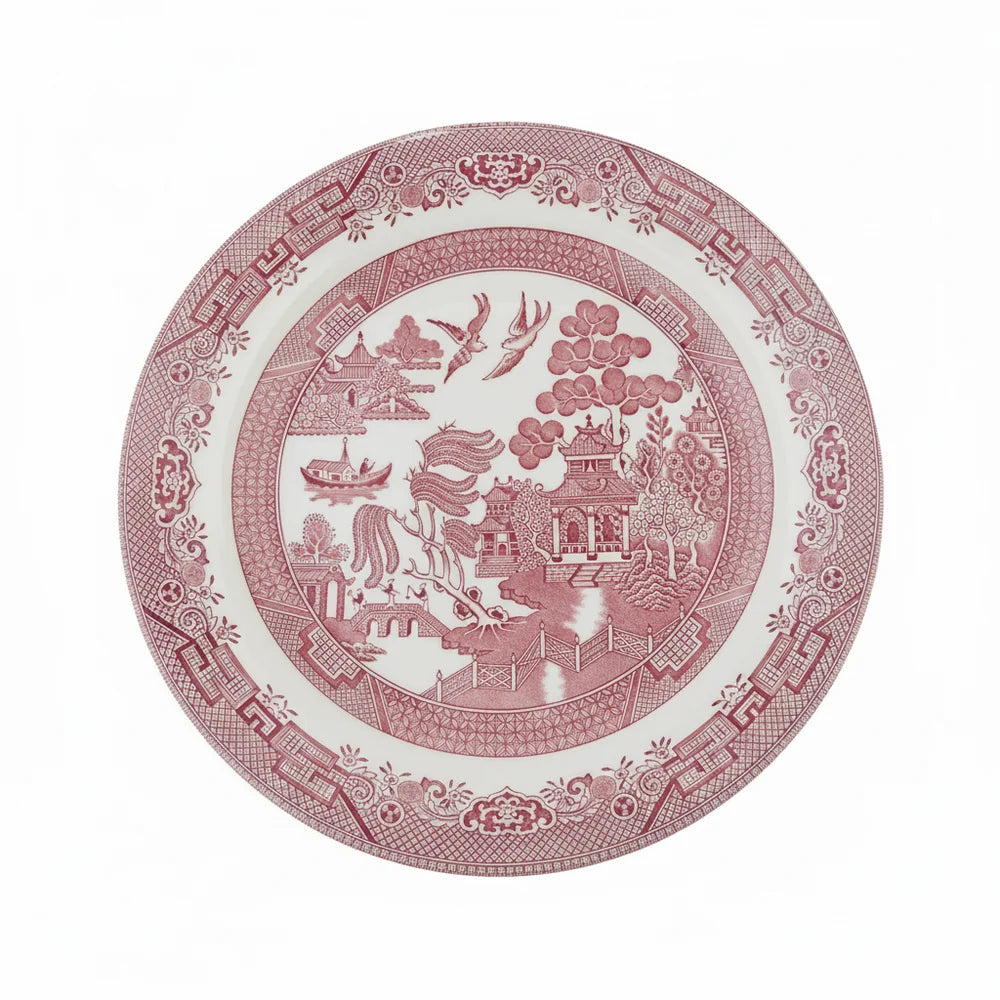 BMH - Willow Rosa Round Pink Platter