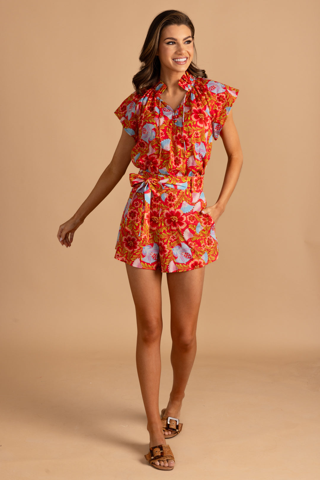 Liv Short - Retro Floral