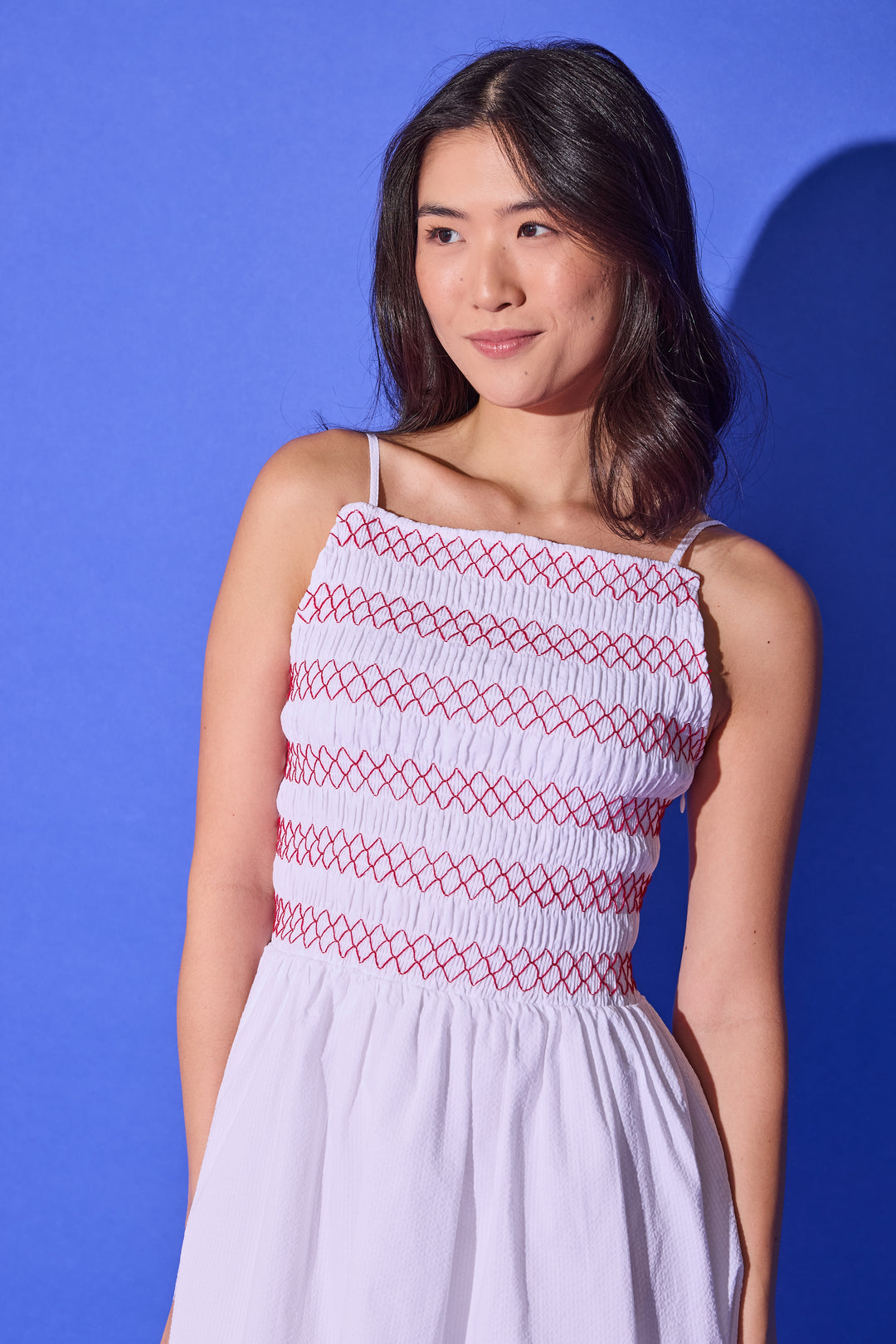 Woods Dress - Bright White