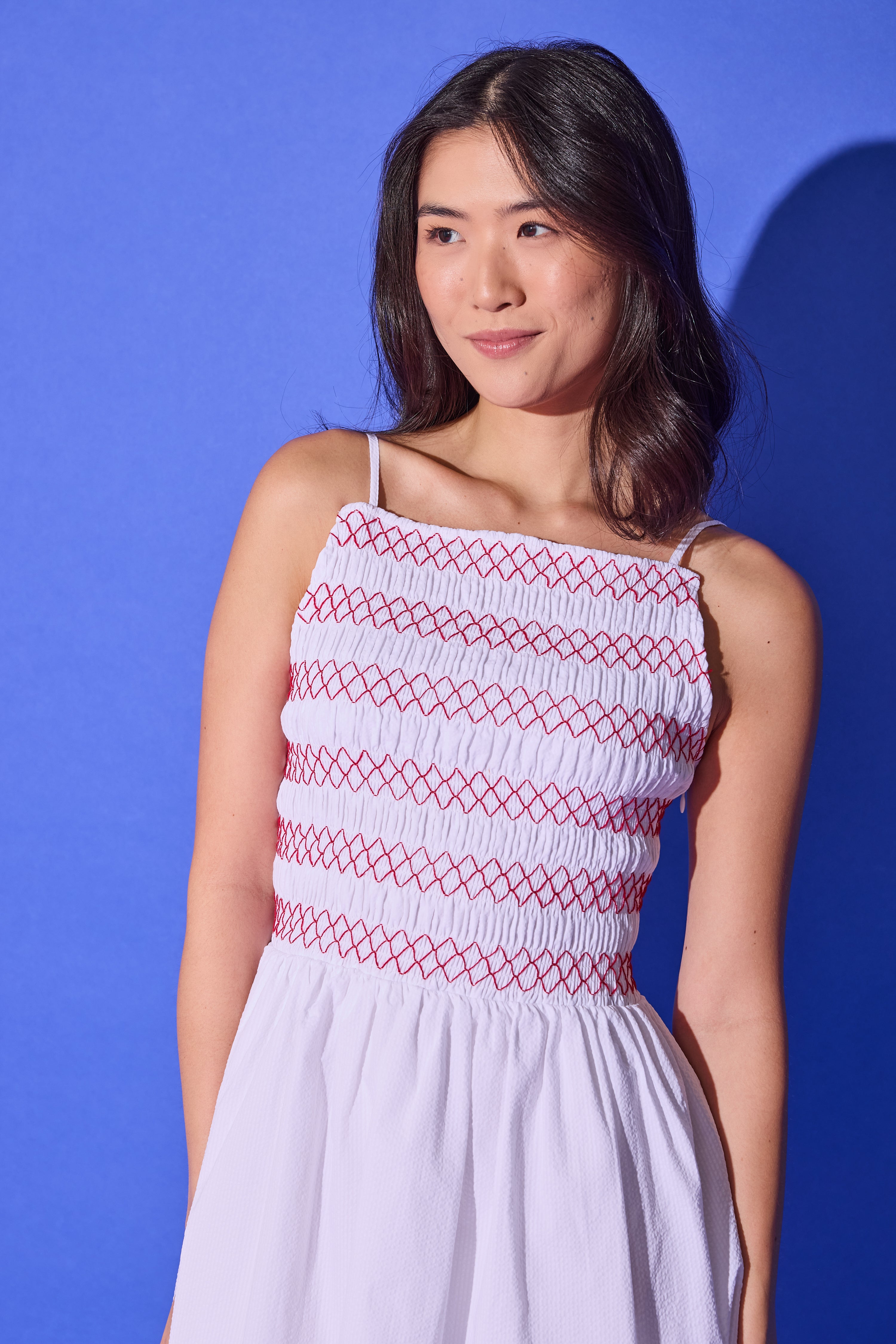 Woods Dress - Bright White
