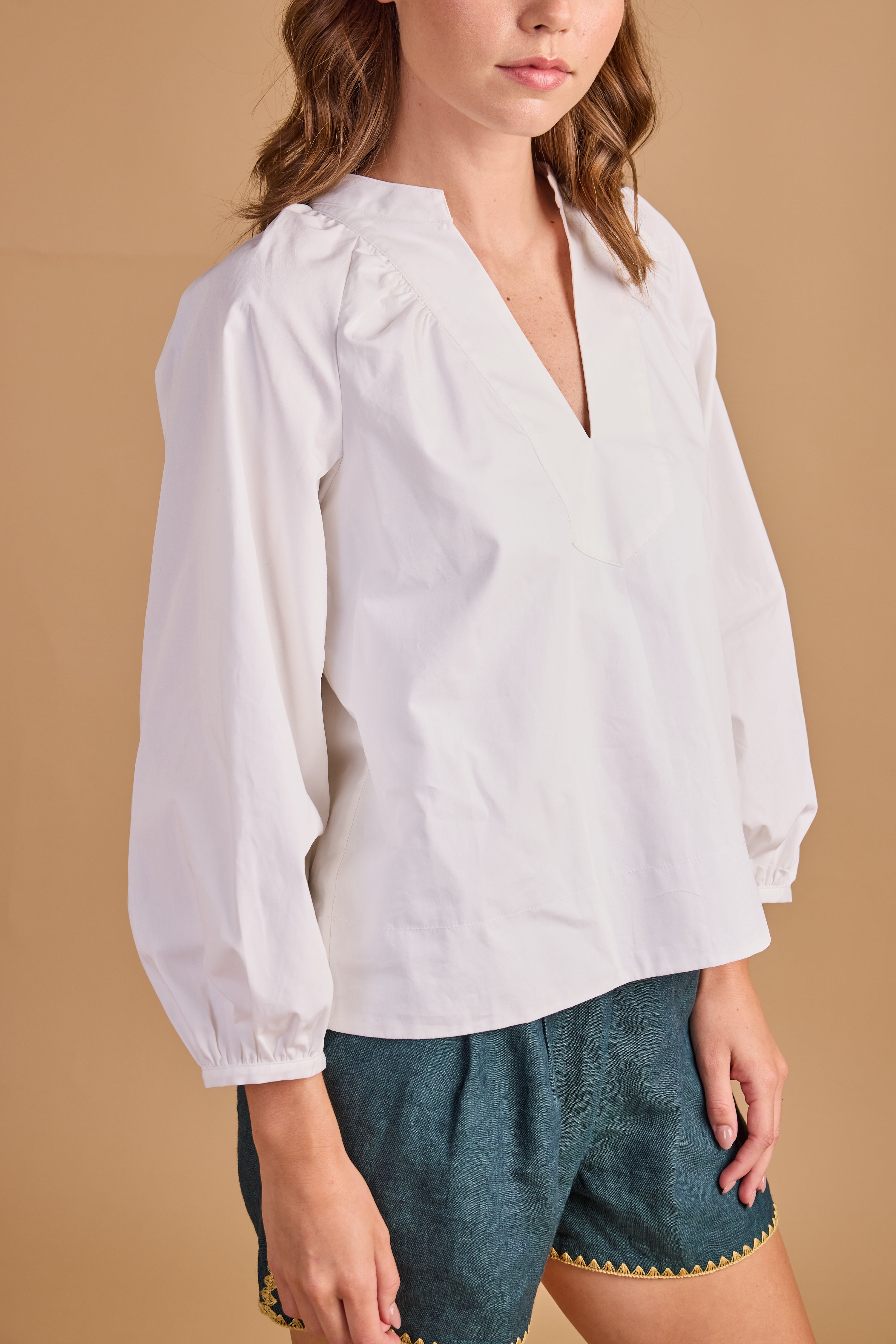 Cora Top - White