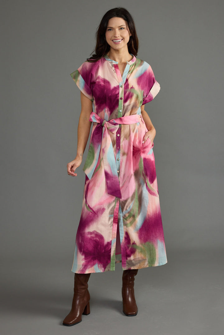 Evelyn Dress - Rosewater