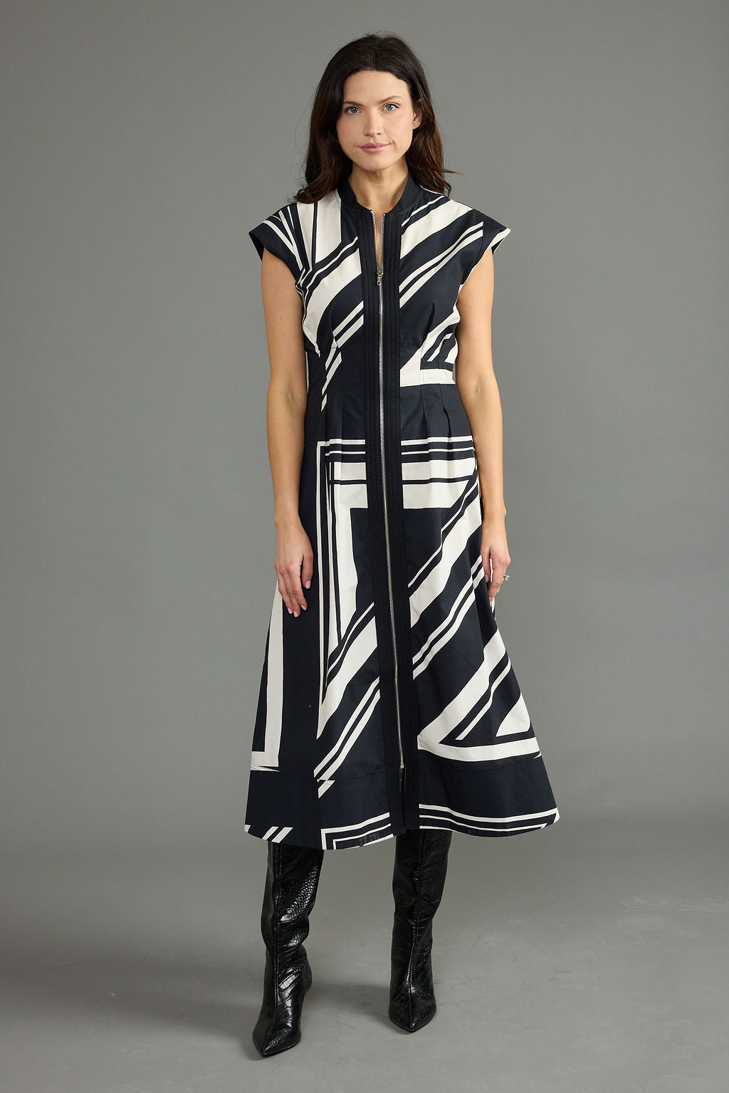 Rosalie Dress - Jet Noir