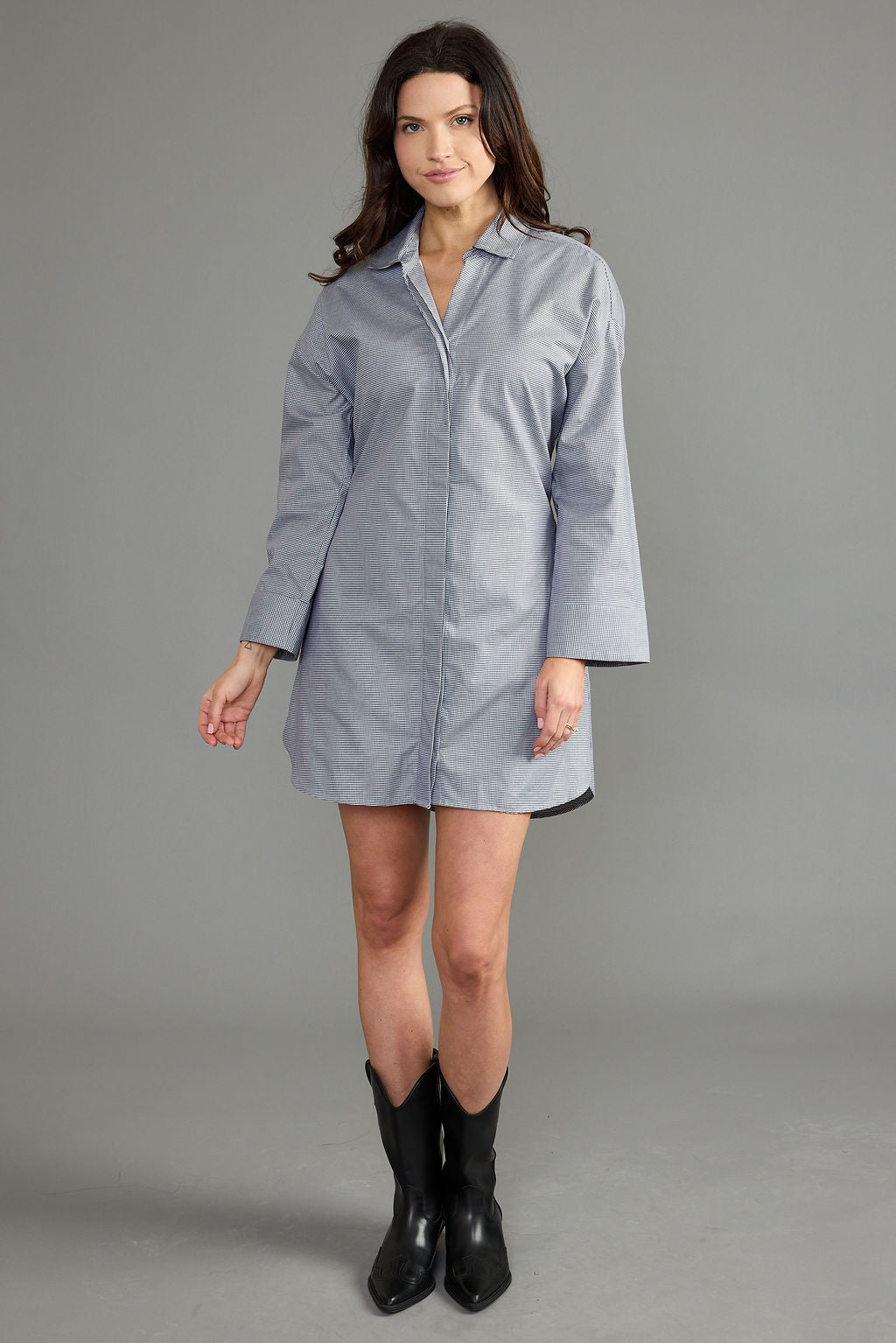 Parker Dress - Houndstooth