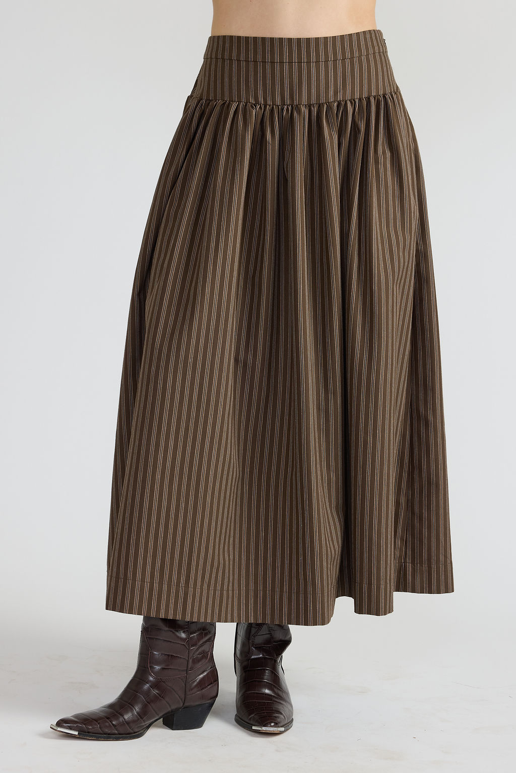 Edith Skirt - Hearth Stripe