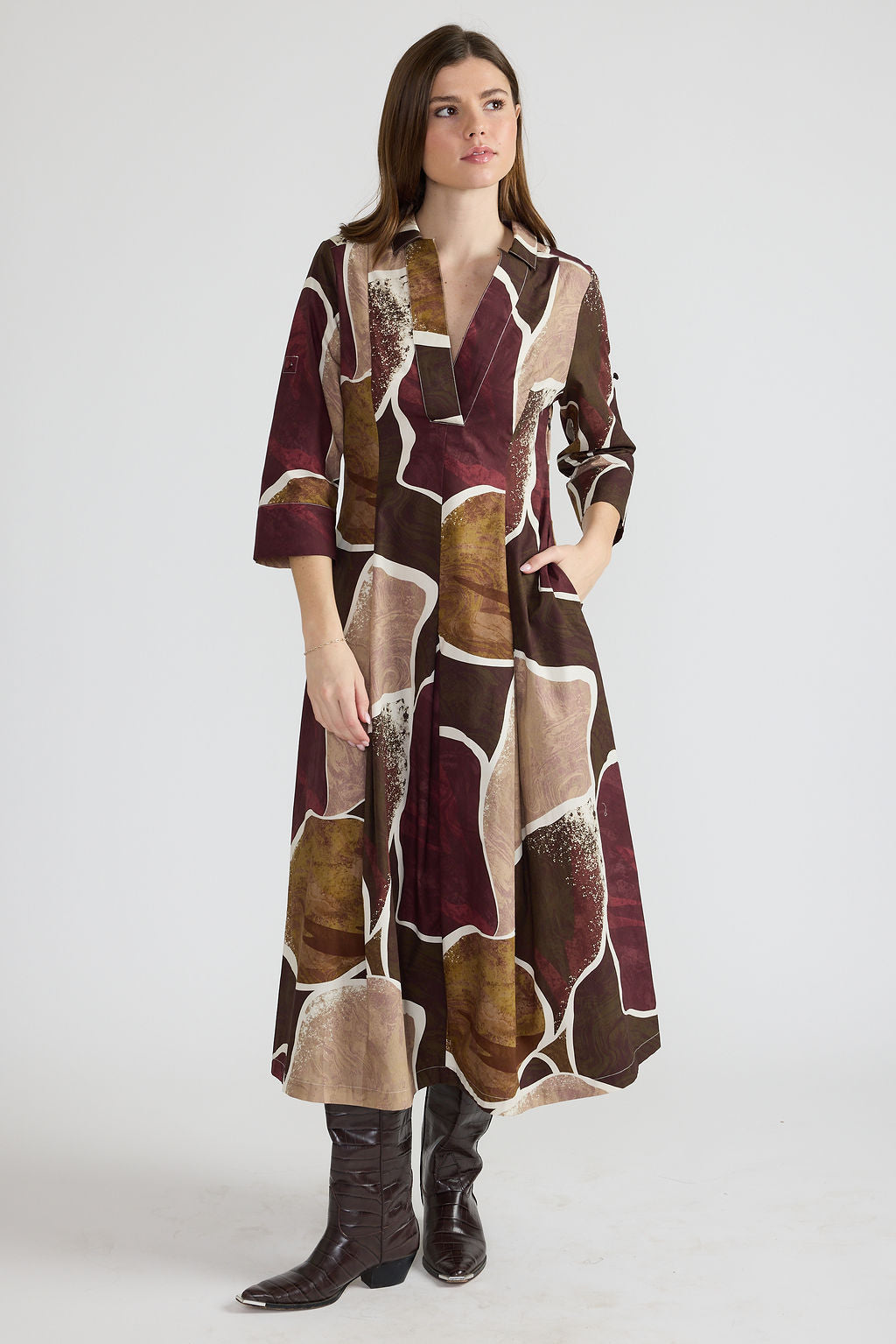 Circe Dress - Quarry