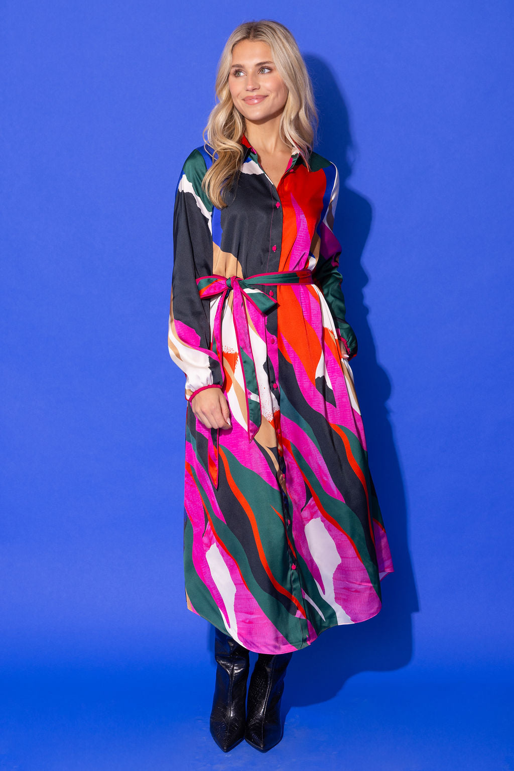 Bronte Dress - Solar Vines