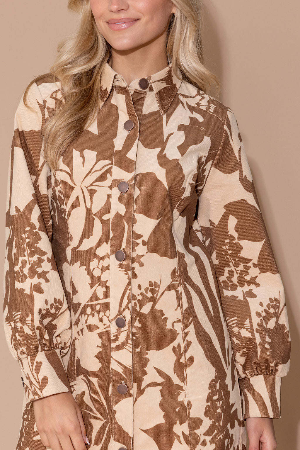 Harriet Dress - Sienna Shadow