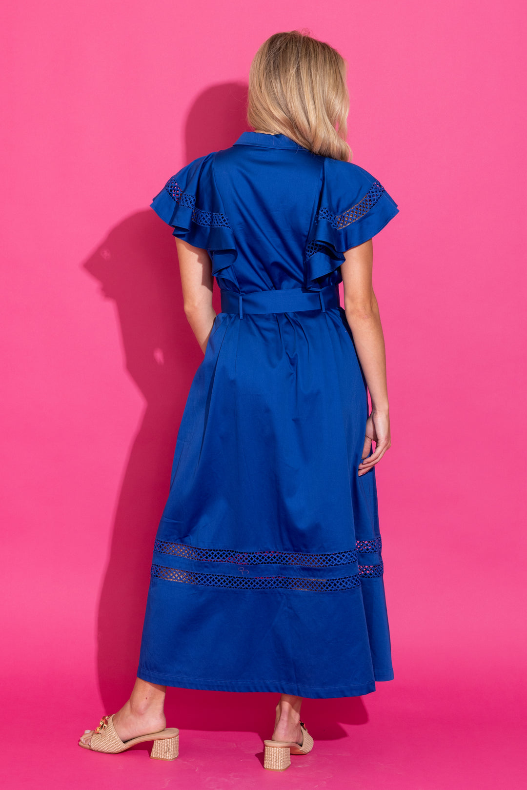 Rose Dress - Marine