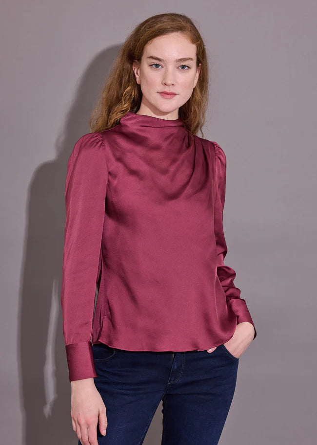 Scarlett Top - Mulberry