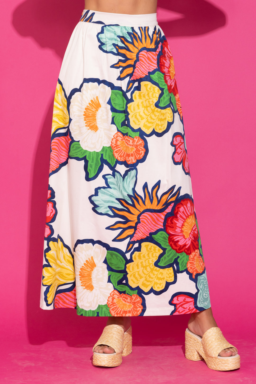 Daphne Skirt - Cloud Bouquet