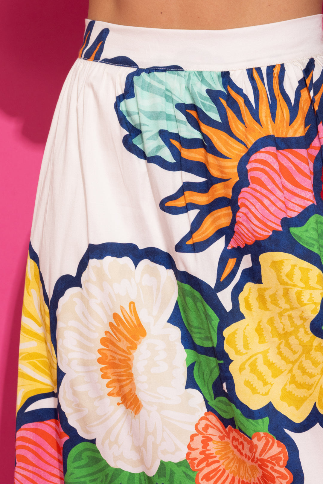 Daphne Skirt - Cloud Bouquet