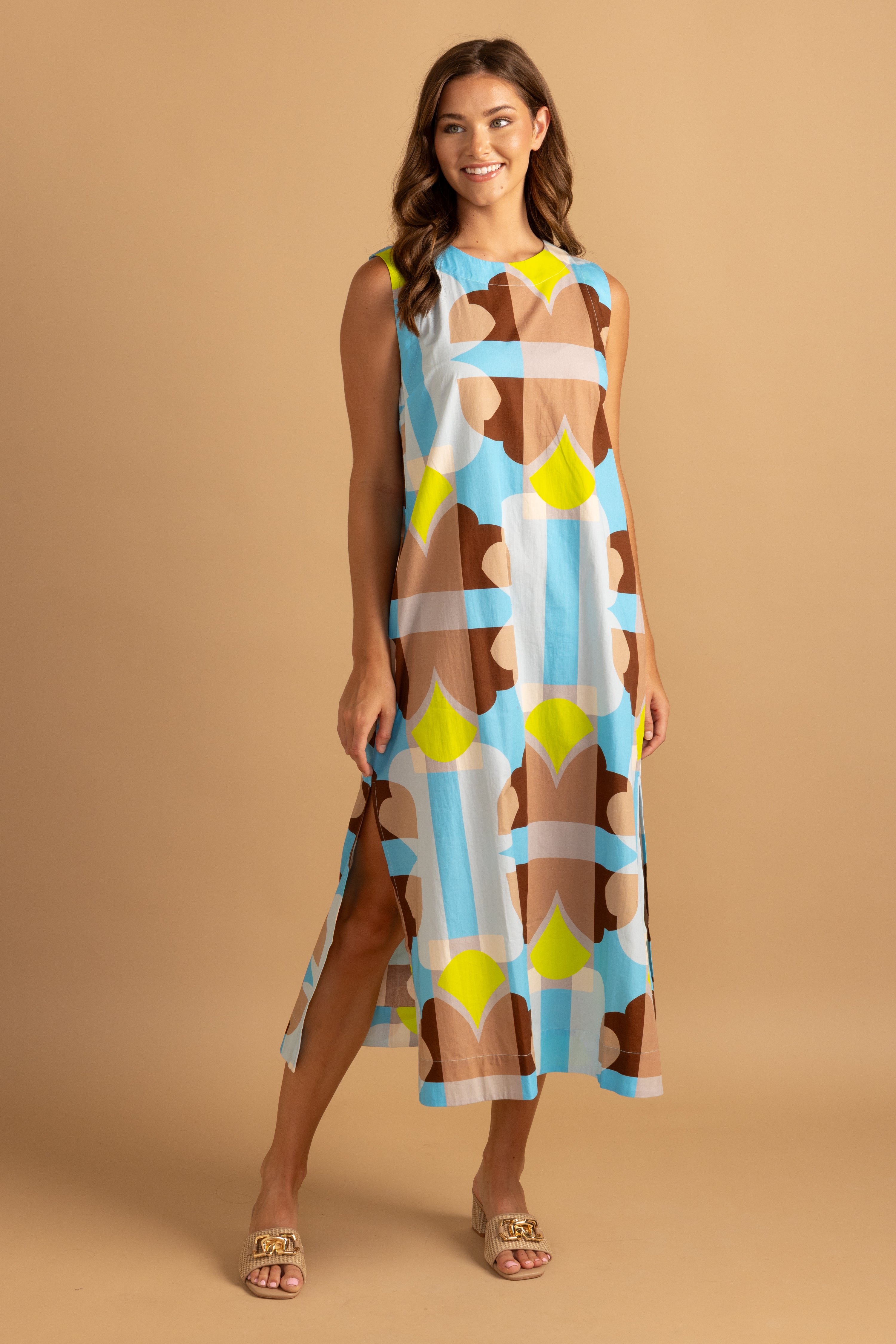 Natasha Dress - Large Deco LDE