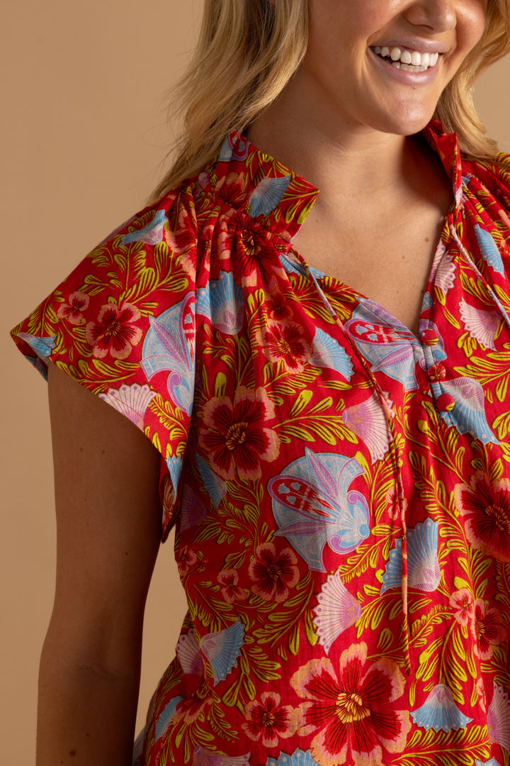 Em Top - Retro Floral
