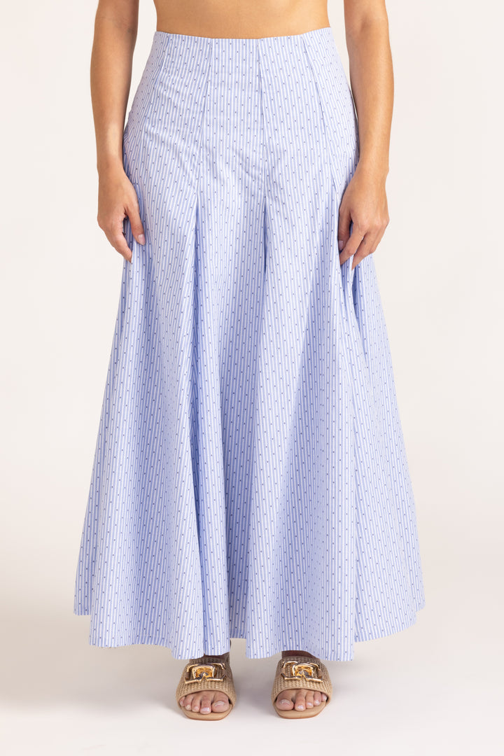 Hailey Skirt - Diamond Stripe