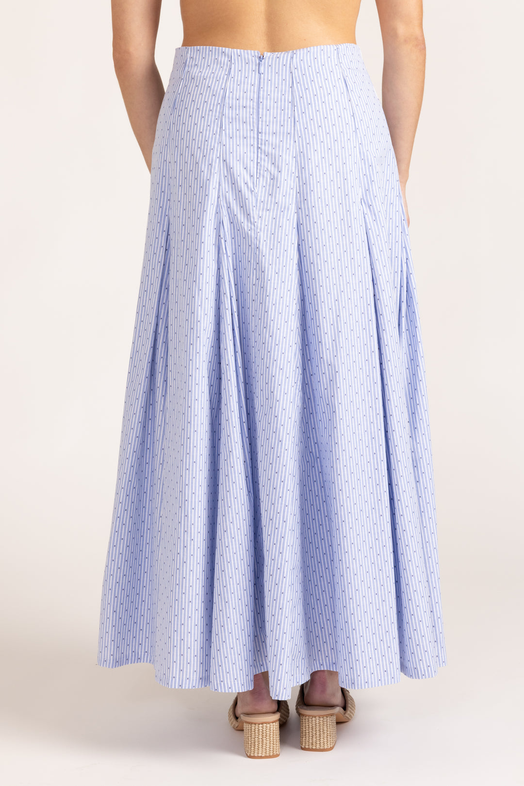 Hailey Skirt - Diamond Stripe