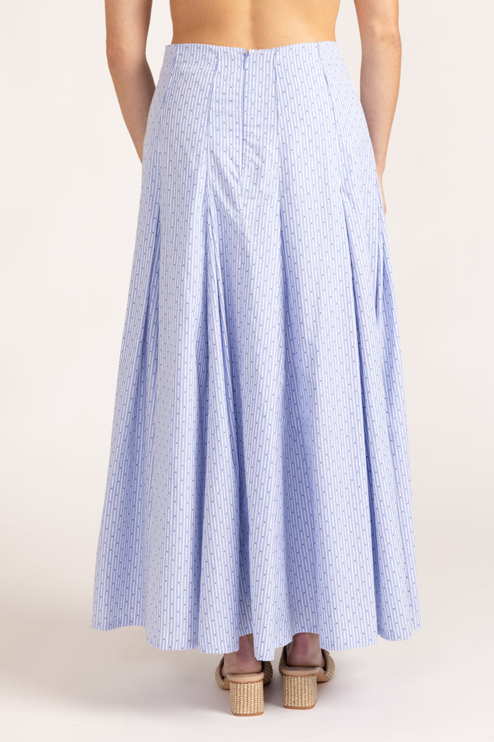 Hailey Skirt - Diamond Stripe