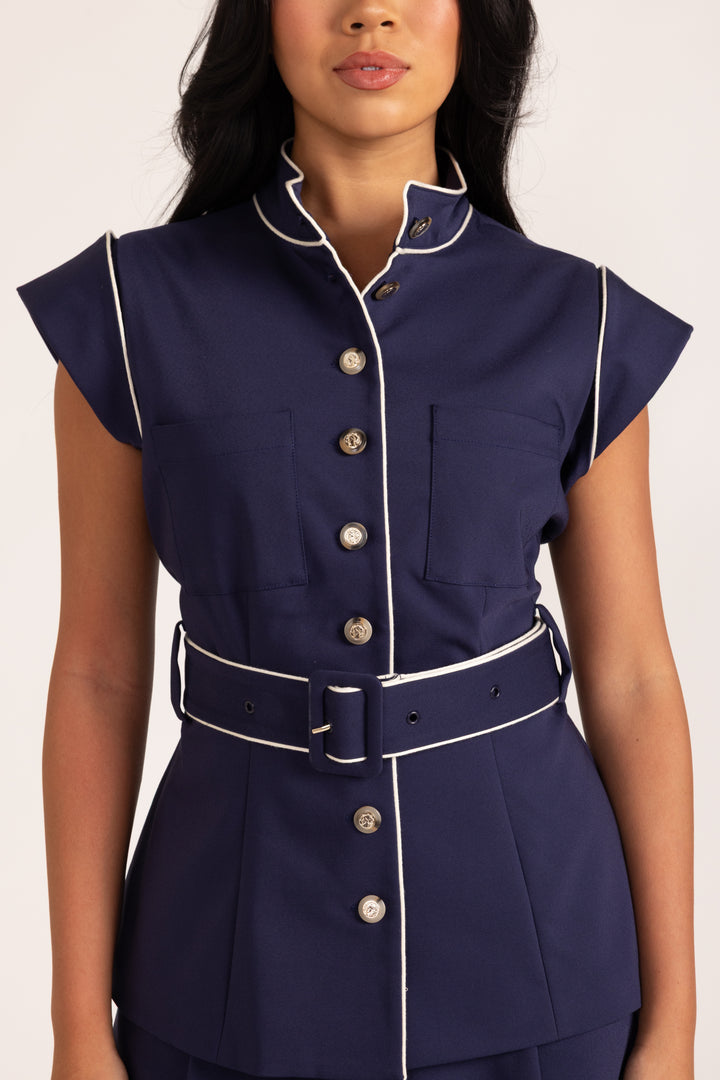 Oliver Top - Navy