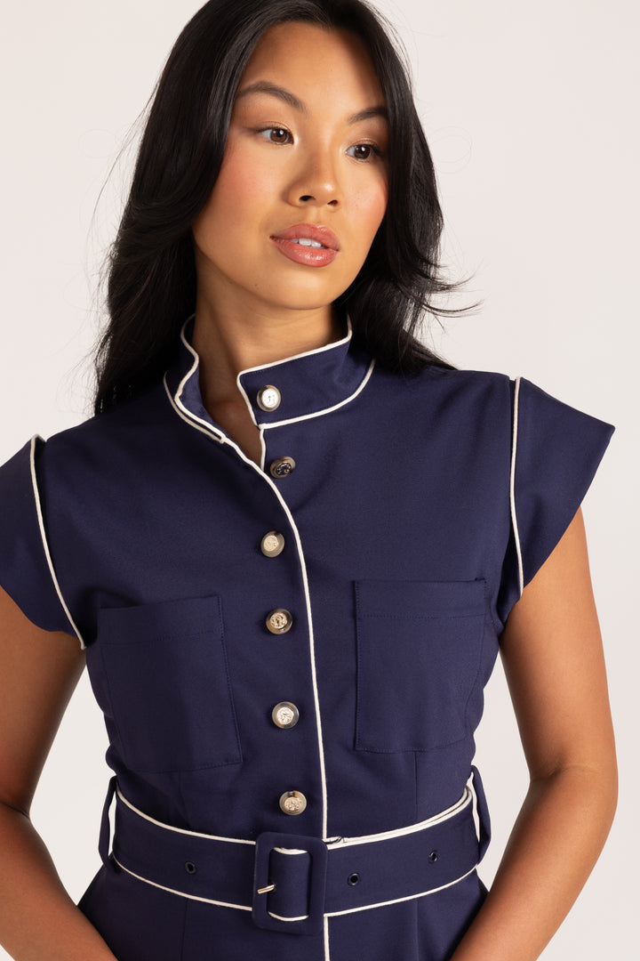 Oliver Top - Navy