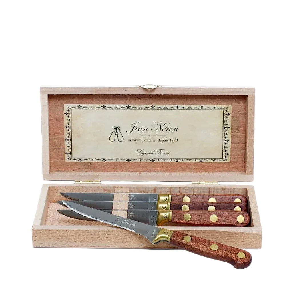 BMH - Jean Neron Wooden Steak Knives Set/4