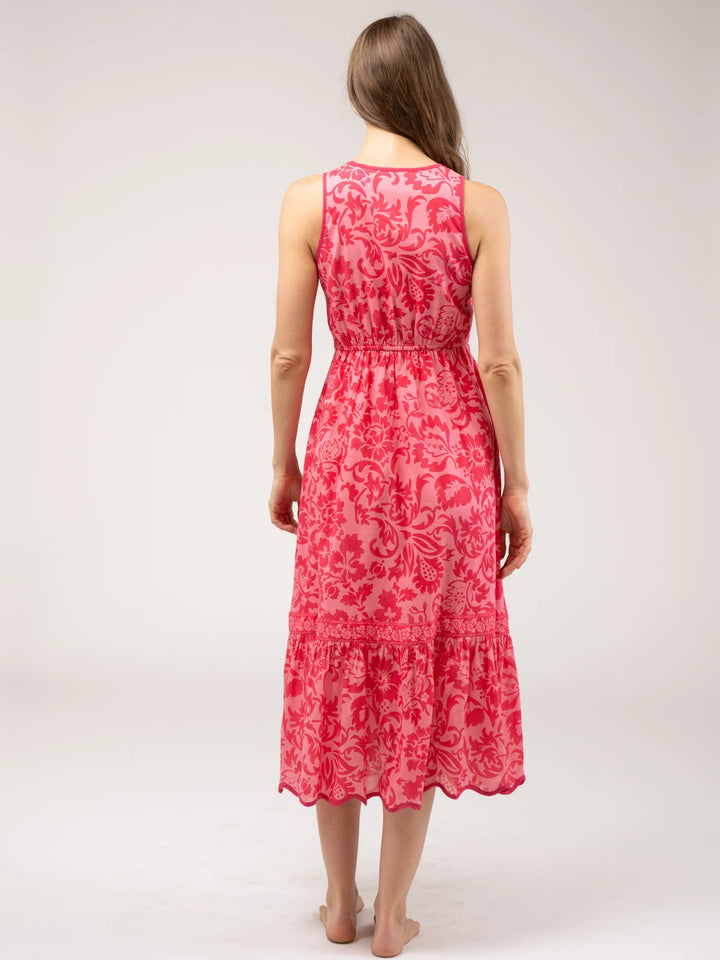 Lina Dress - Pink Flore