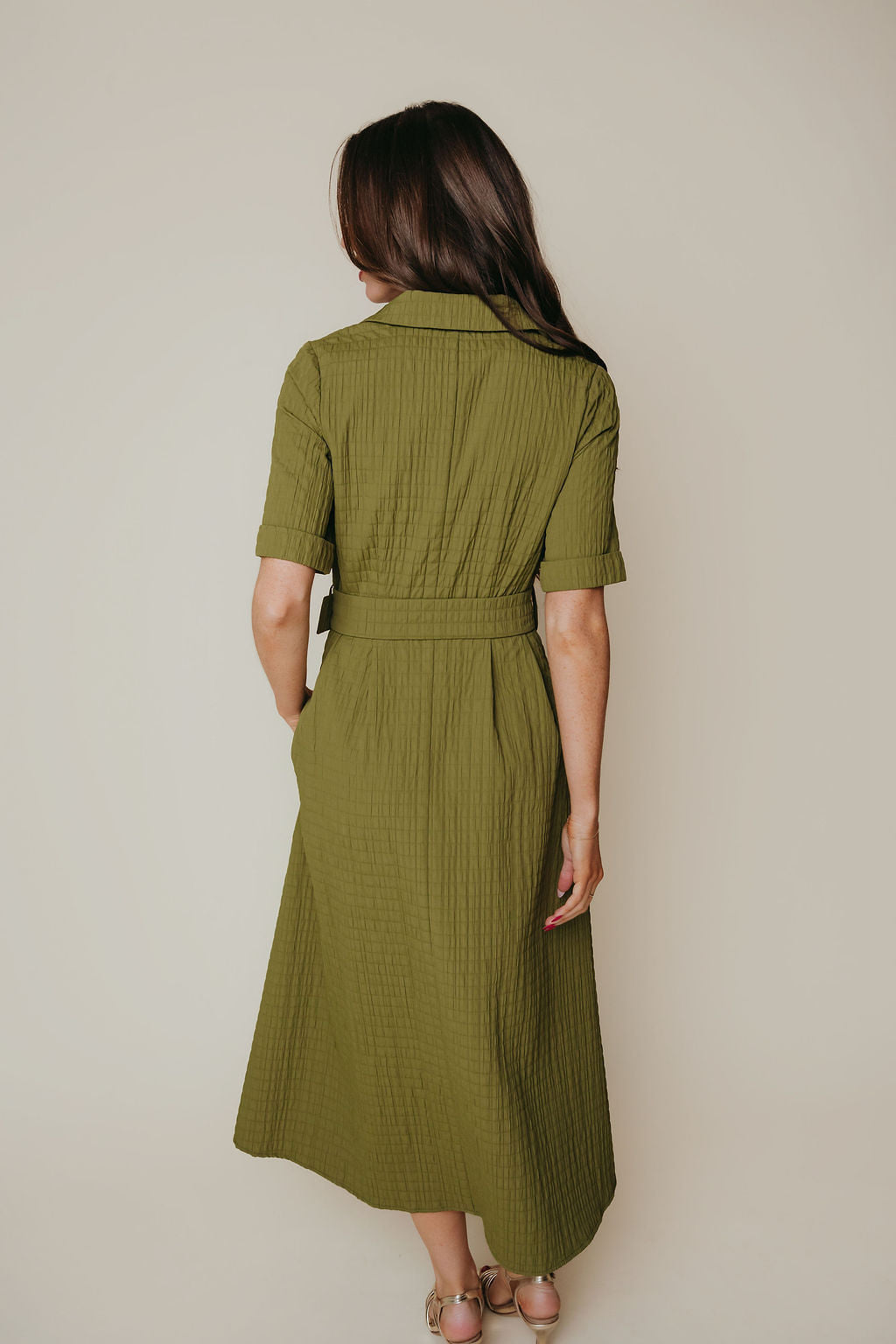 Mary Dress - Olive
