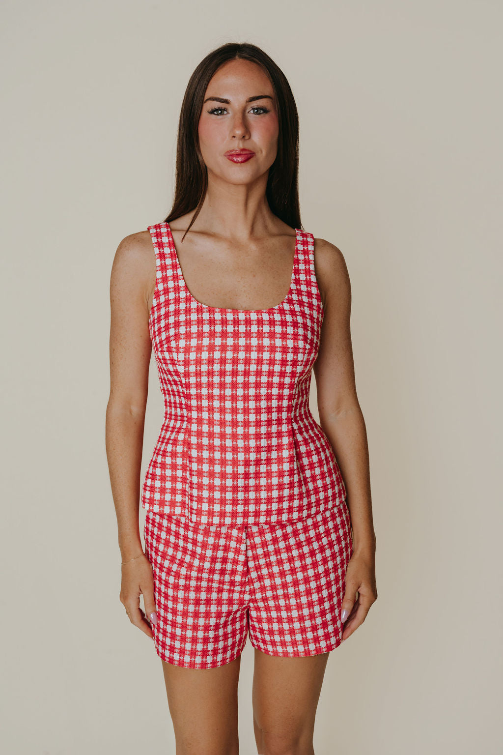Kayla Top - Cape Cod Check