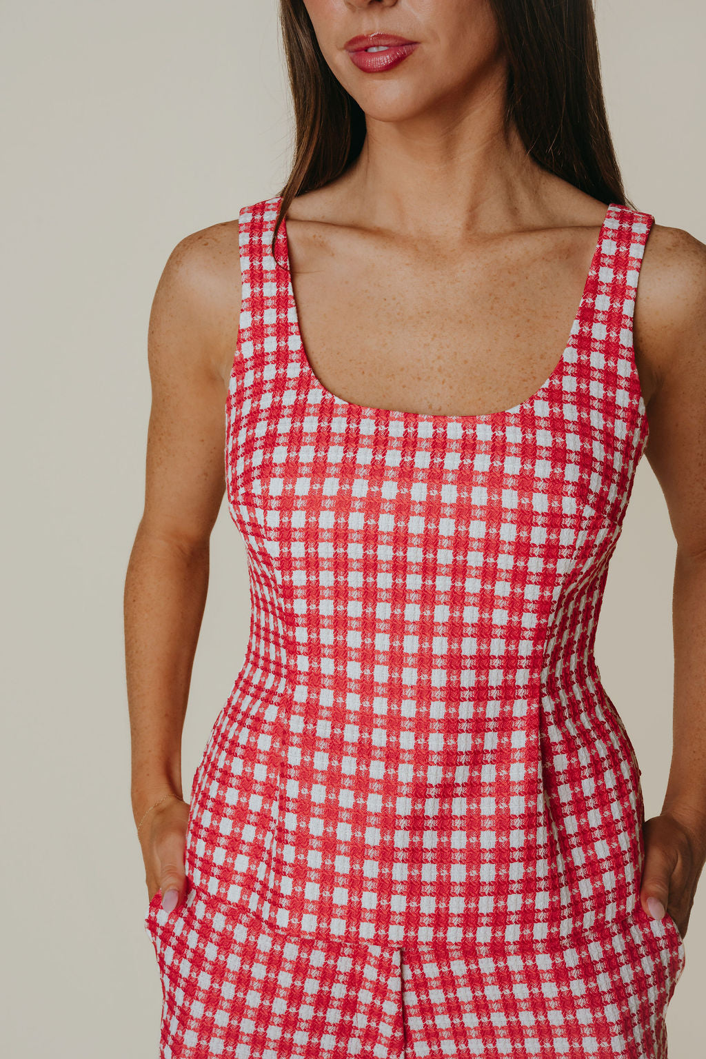 Kayla Top - Cape Cod Check