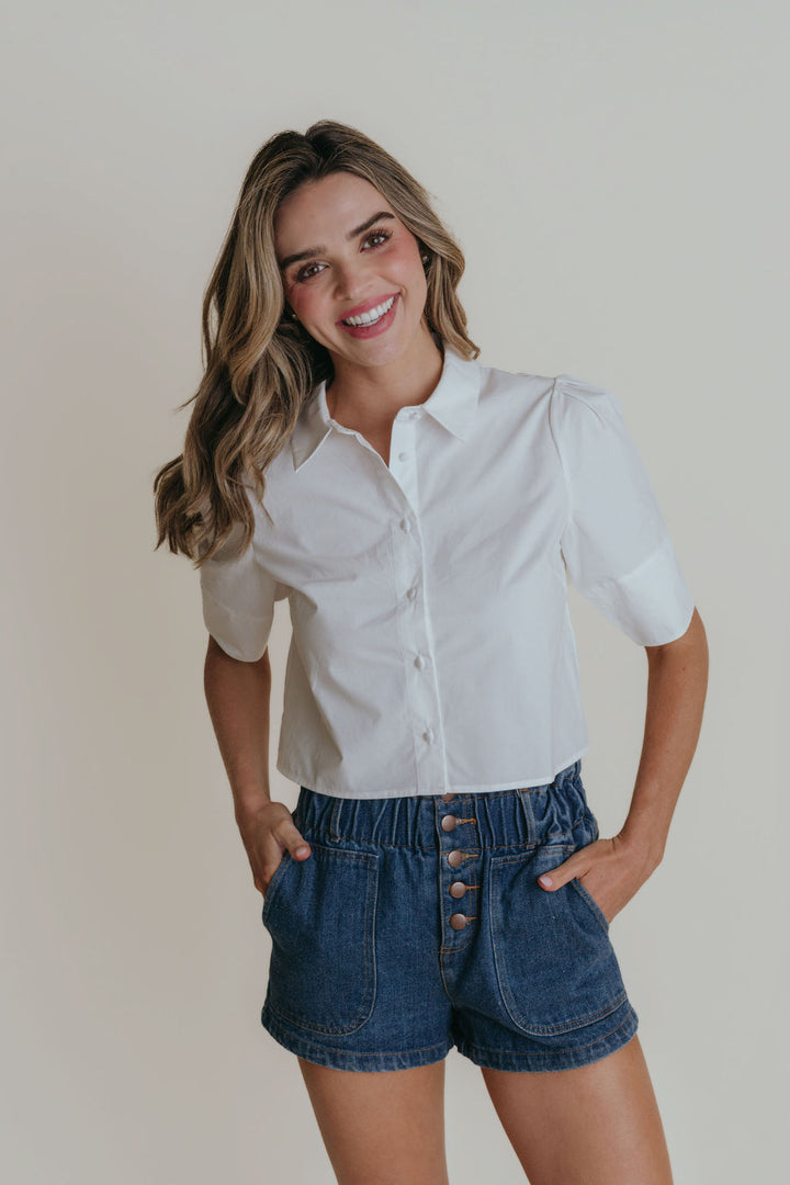 Fallon Top - White