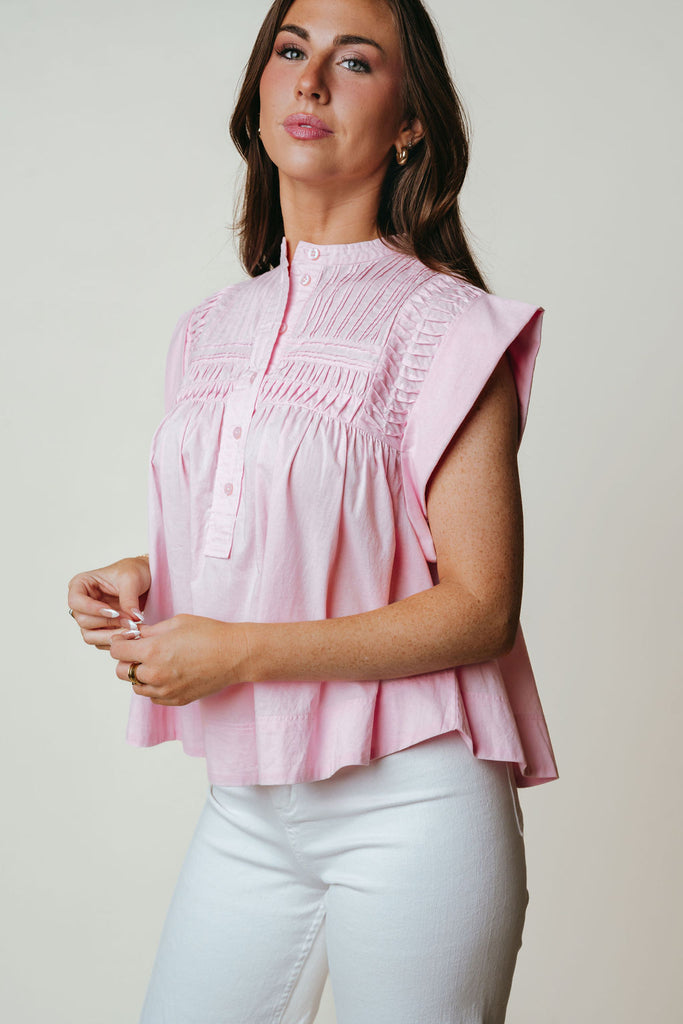 Becca Blouse Petal Pink