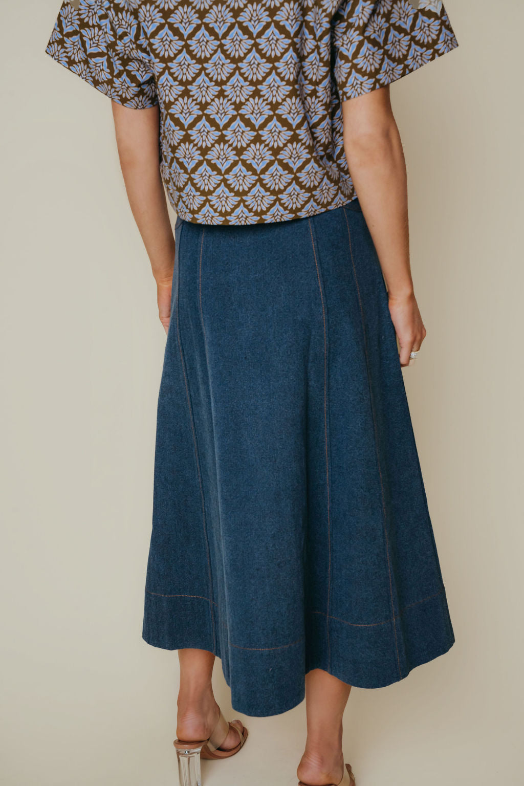 Silvie Skirt - Dark Denim