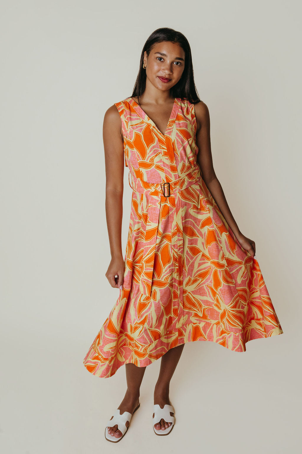 Market Dress - Caldera Blooms