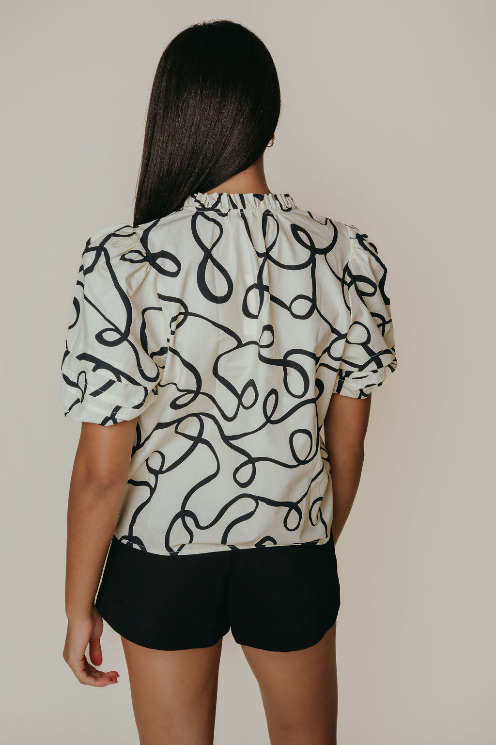 Alix Blouse - Scribble
