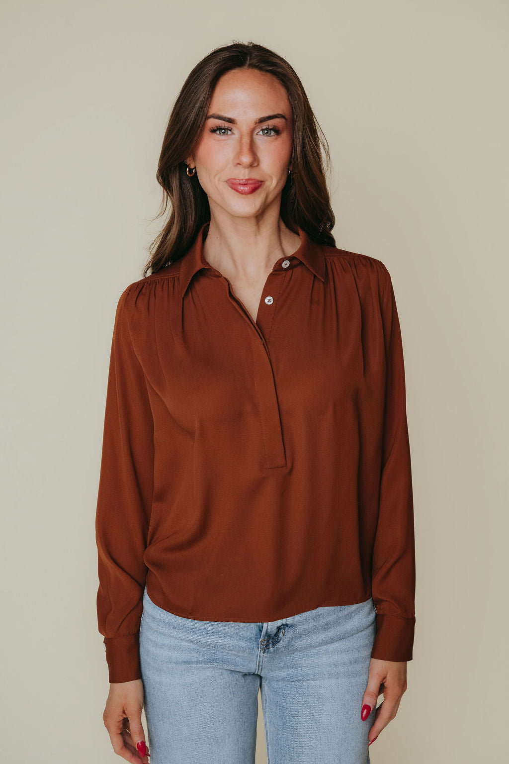 Aaron Top - Brown