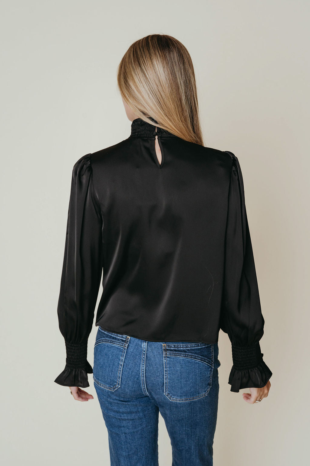 Heather Top - Black