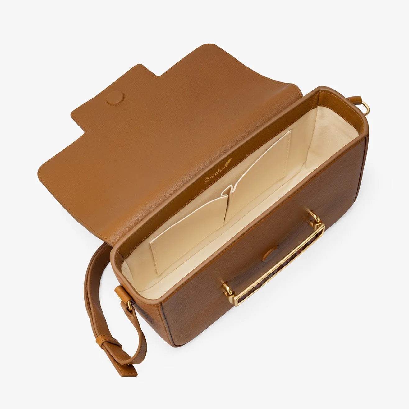 Brackish Oxford Bag - Tan Pheasant Hearts