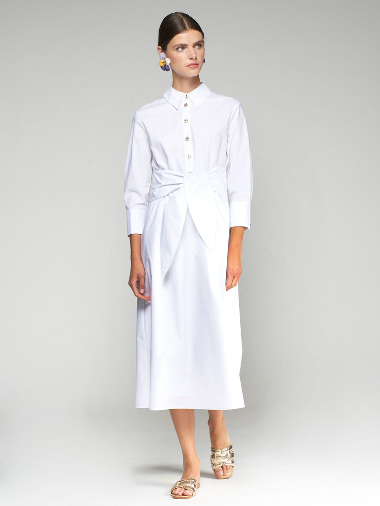 VIL - 32511 Blanco Dress