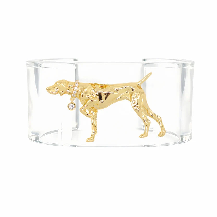 Pointer Acrylic Cuff Bracelet