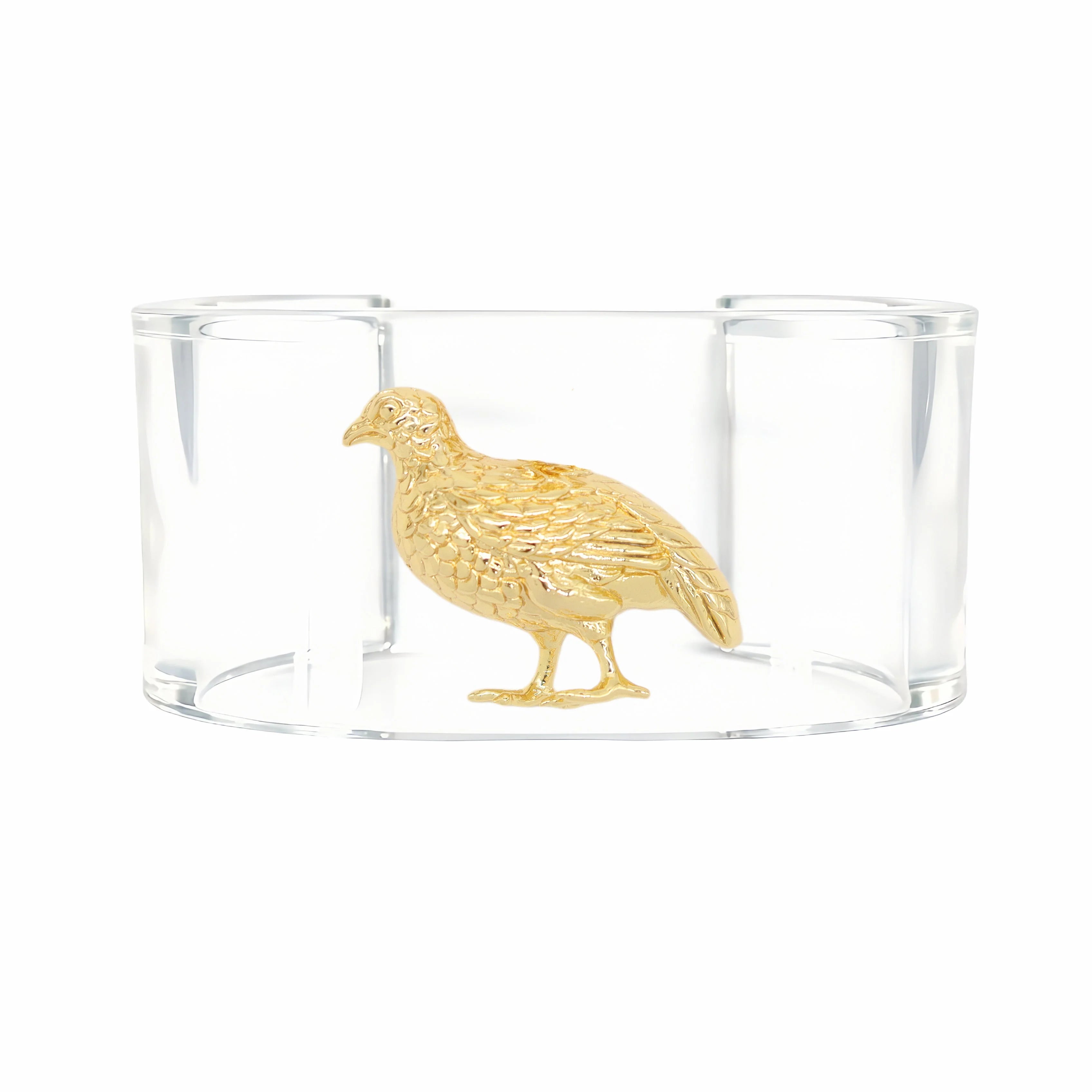 Quail Acrylic Cuff Bracelet