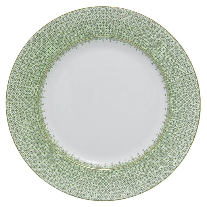 BMH - Apple Green Lace Dinner Plate (12)