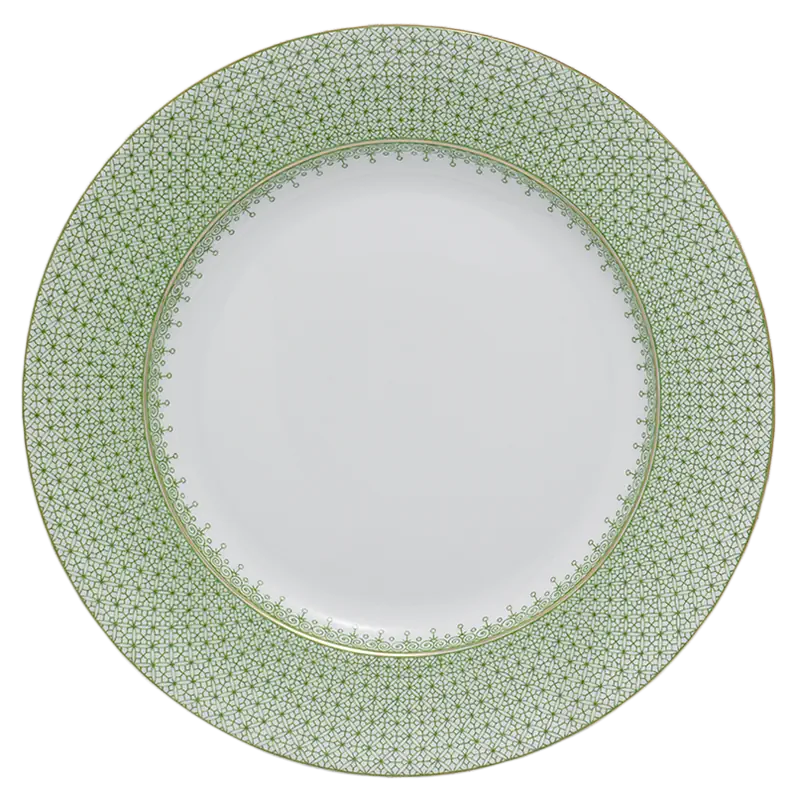 BMH - Apple Green Lace Charger/Dinner Plate (8)