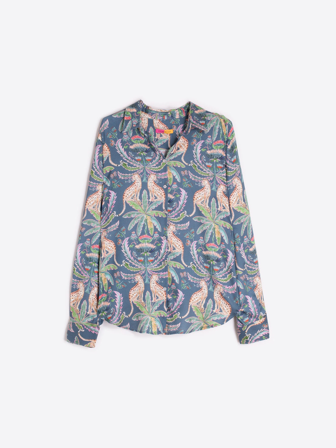 LEOPARD AND PALM PRINT SHIRT - 32930