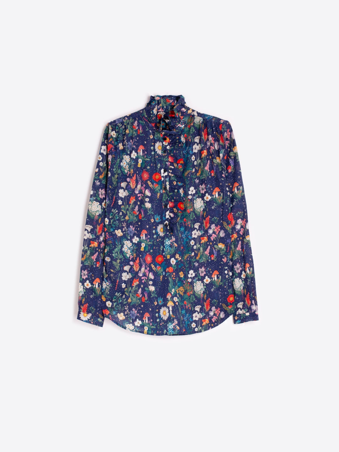 COTTON FLORAL SHIRT