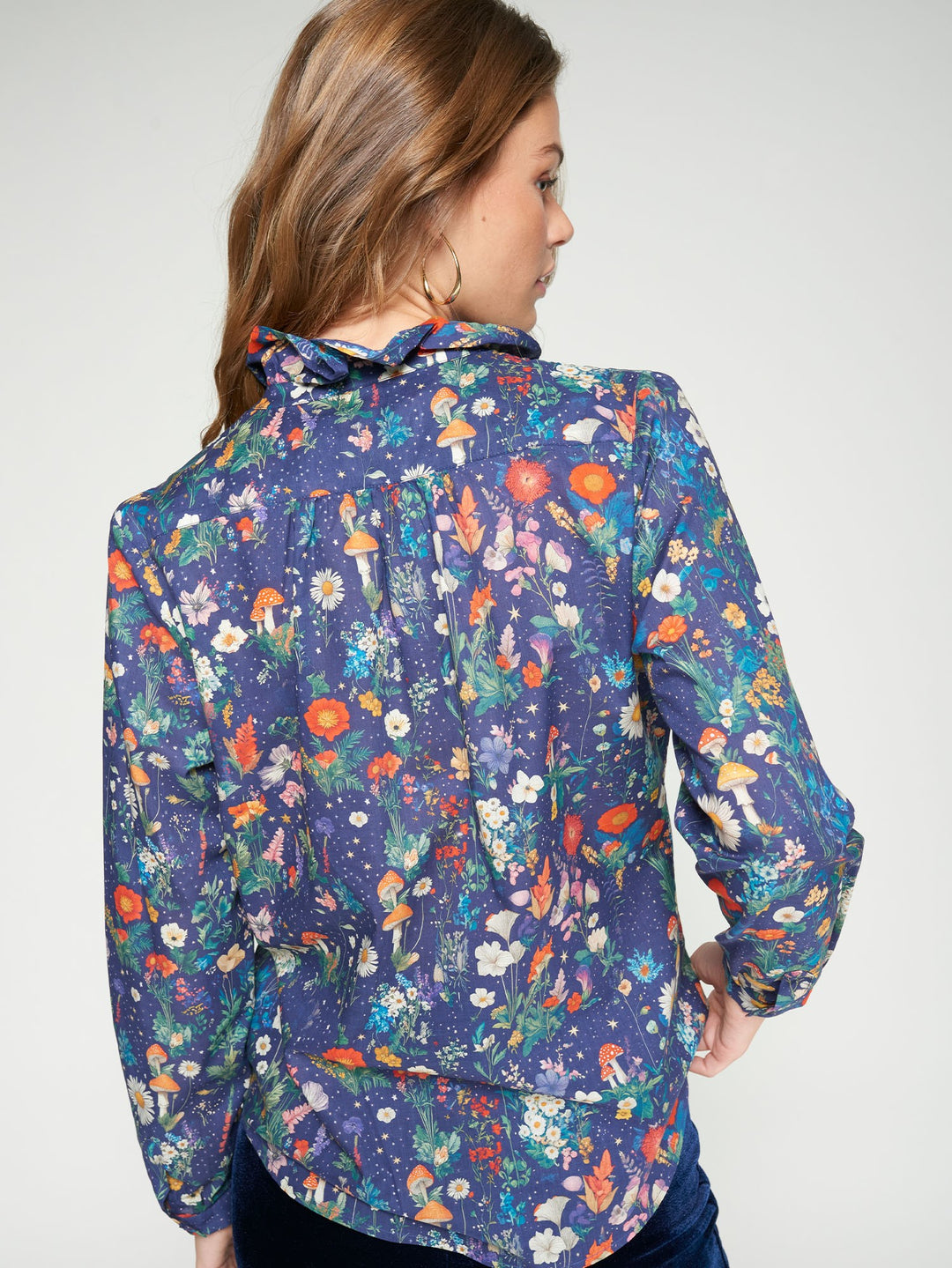 COTTON FLORAL SHIRT