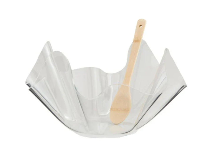 BMH - Medium Fluted Lucite Bowl