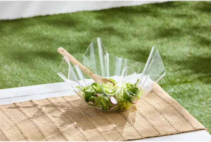 BMH - Medium Fluted Lucite Bowl (1)